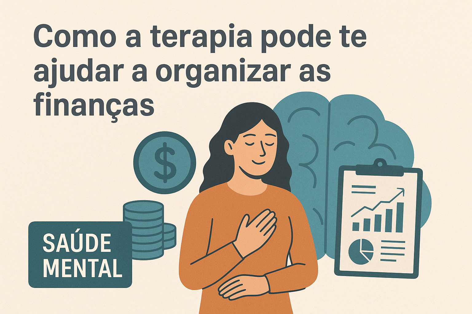 Como a terapia pode te ajudar a organizar as finanças