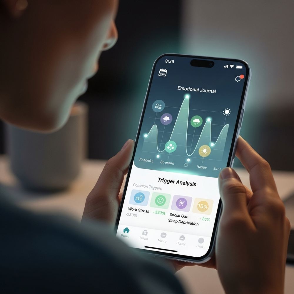 Jornal emocional digital: como usar apps para rastrear humor e gatilhos em 2025